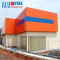 Alumetal  pvdf coating 3mm acp sheet price aluminium facade panel exterior cladding panels